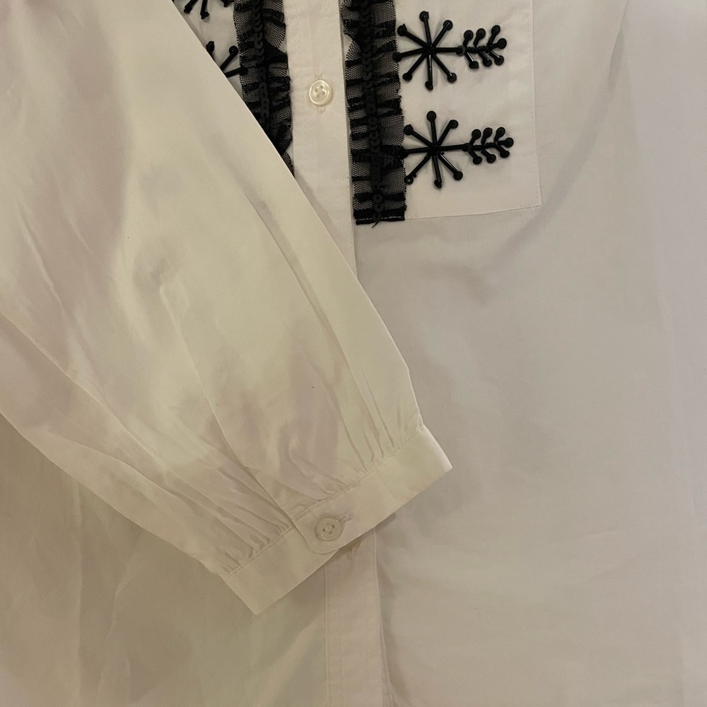 J. Crew Ruffle Shirt - Picture 4 of 5